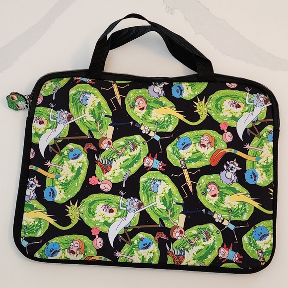 NWOT Fun RICK & MORTY Neoprene Protective Laptop Case - Picture 2 of 8